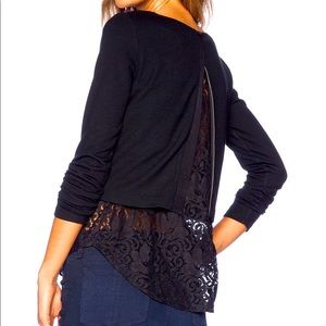 Theory Bente Idol Jersey Long Sleeve Top